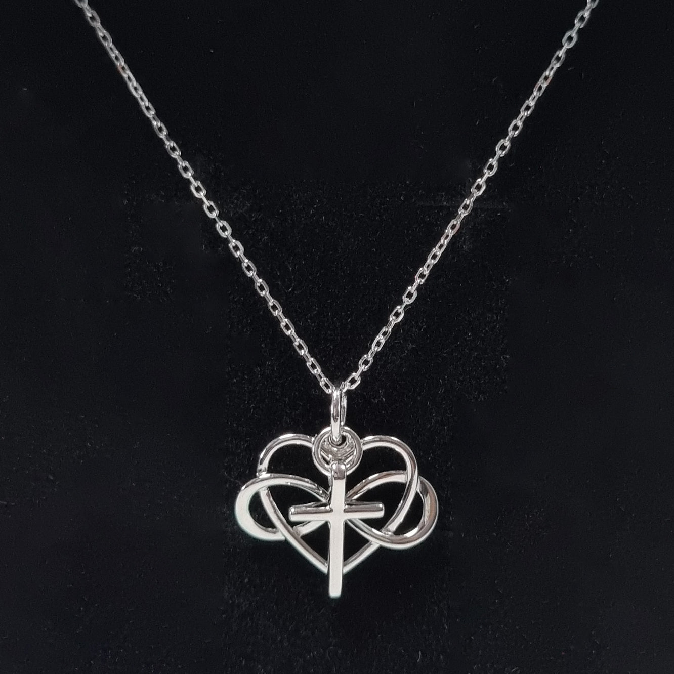 Infinity Love for Christ Necklace
