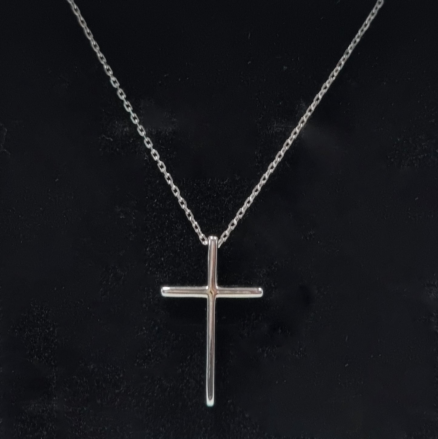 22mm Christian Cross Pendant Necklace