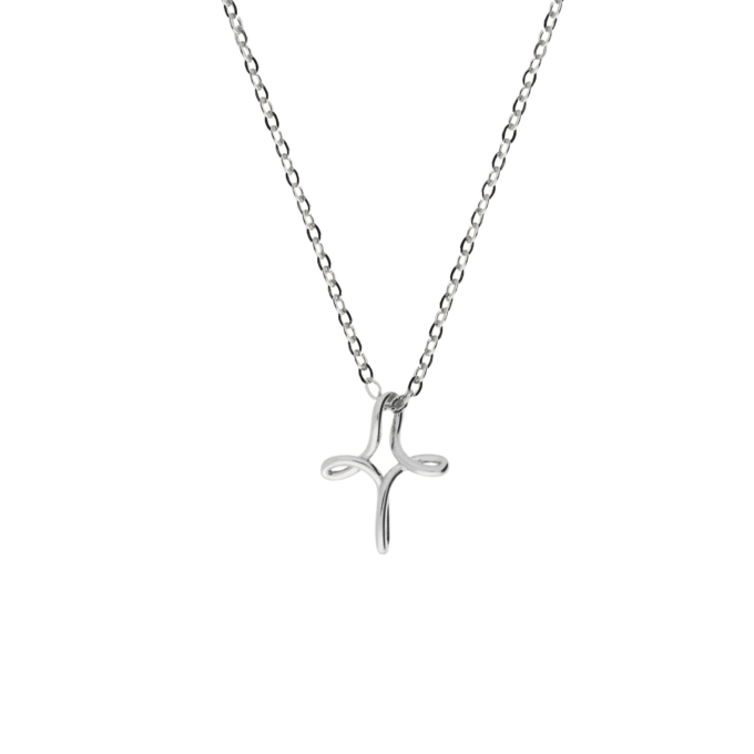 Infinity Cross Pendant in 925 Sterling Silver - Image 2