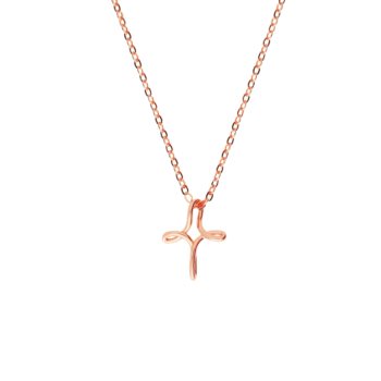 Infinity Cross Pendant in 925 Sterling Silver
